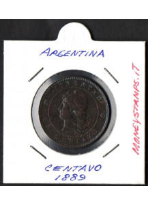 ARGENTINA 1 Centavo 1889 Bronzo Condizioni vedi foto